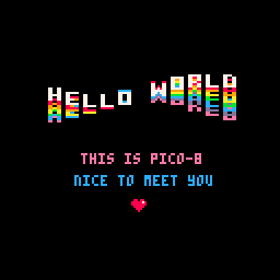 hello world animated