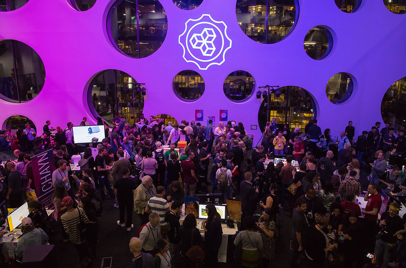 purple image of MozFest